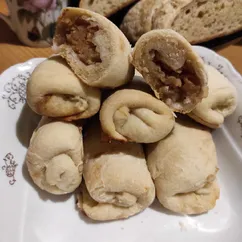 Пирожки с яблоками (без дрожжей)