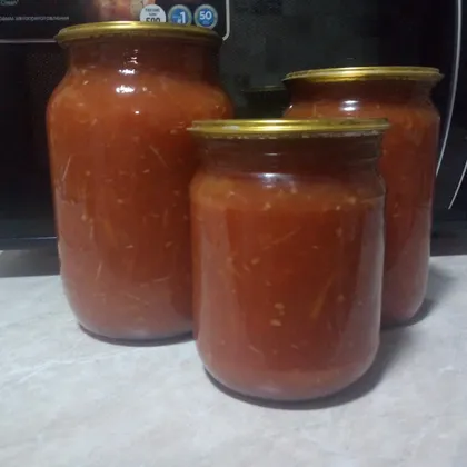 Болгарский перец в томатном соусе на зиму
