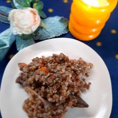 Гречка с куриными голенями в мультиварке