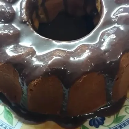 Шоколадный кекс на кефире