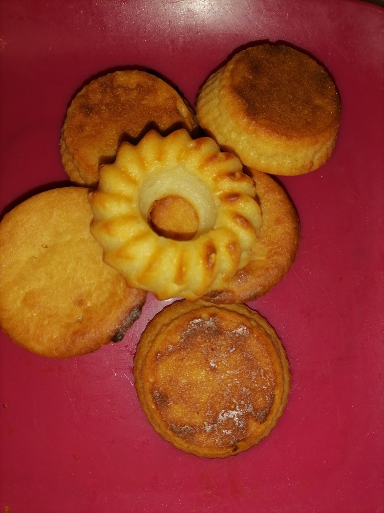Кексики творожные