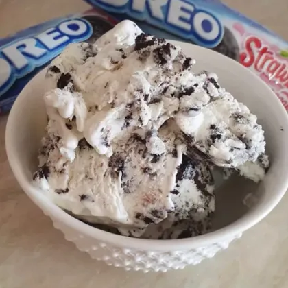 Мороженое с орео/Ice cream with oreo