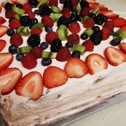 Торт С Днём рождения Cookpad!