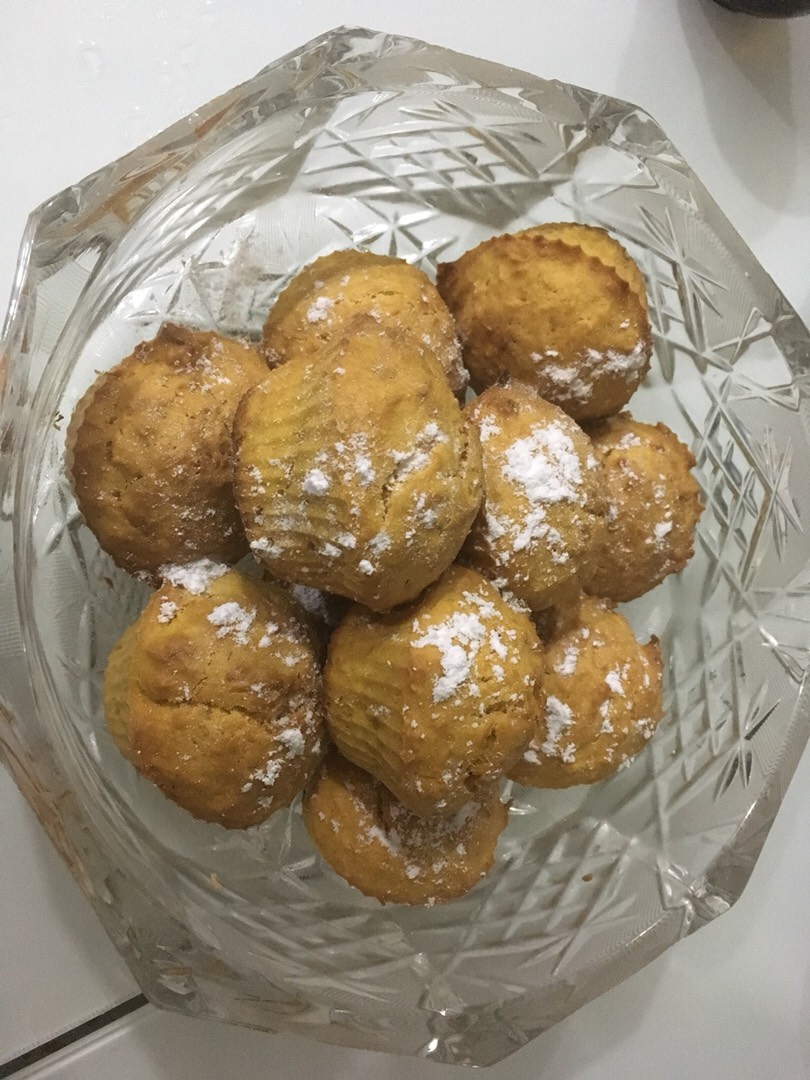 Морковные кексики