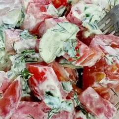 Салат из свежих овощей