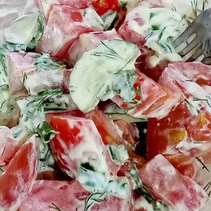 Салат из свежих овощей