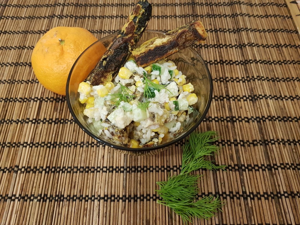 Веган - крабовый салат