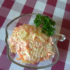 Морковка с сыром, закуска