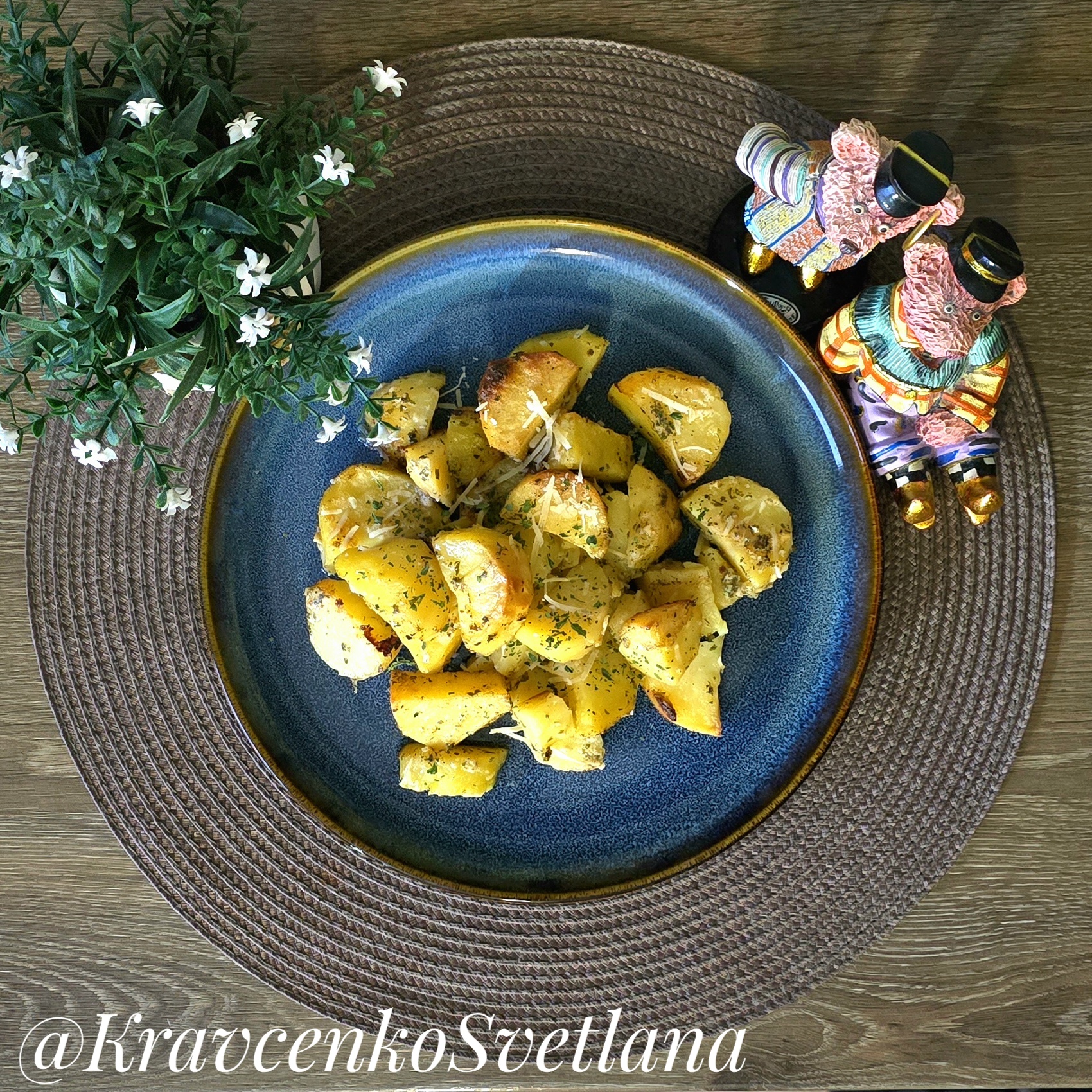 Картофель с майонезом запеченный в духовке