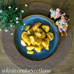 Картофель с майонезом запеченный в духовке