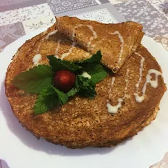 Ажурные тоненькие блинчики 🥞