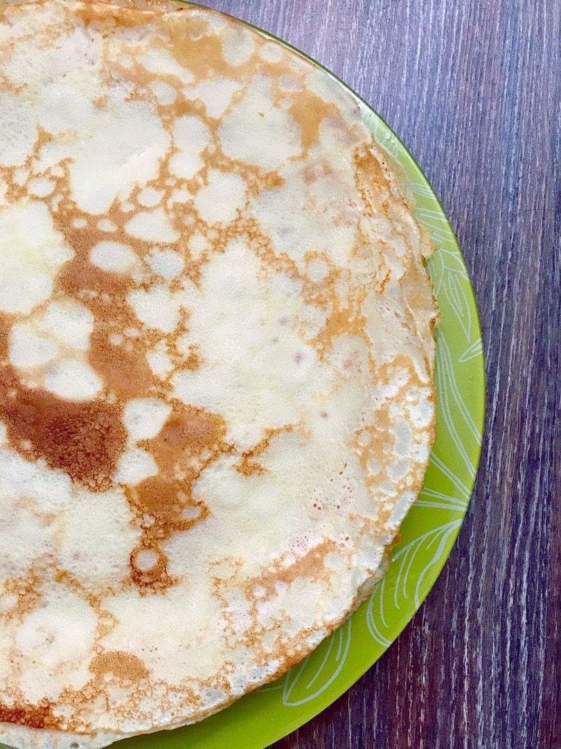 Тонкие блинчики на молоке