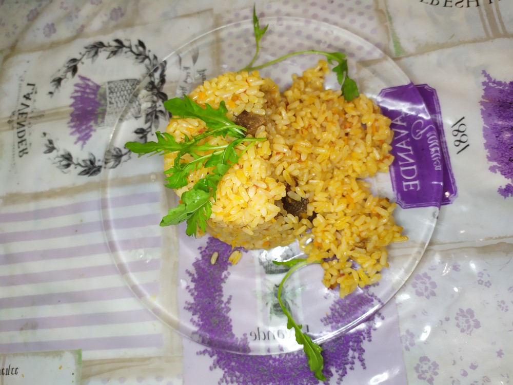 Плов в сковороде