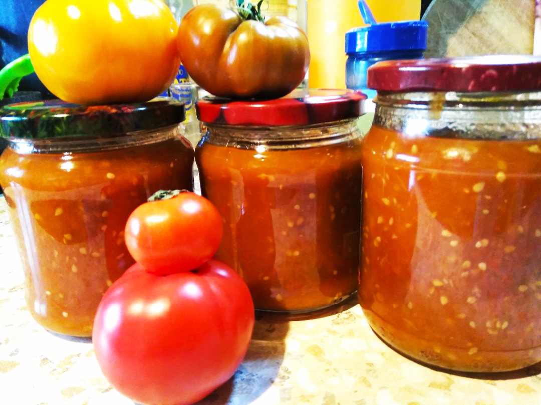 Томатная заправка на зиму.🍅