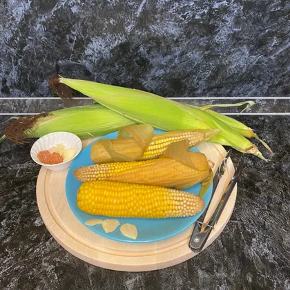 Кукуруза с пикантным соусом