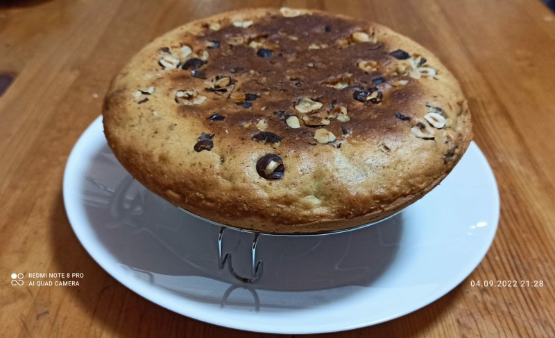 Ореховый пирог в мультиварке, пошаговый рецепт с фото