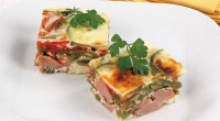 Запеканка с сардельками