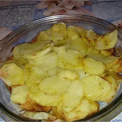 Картошка  в микроволновке