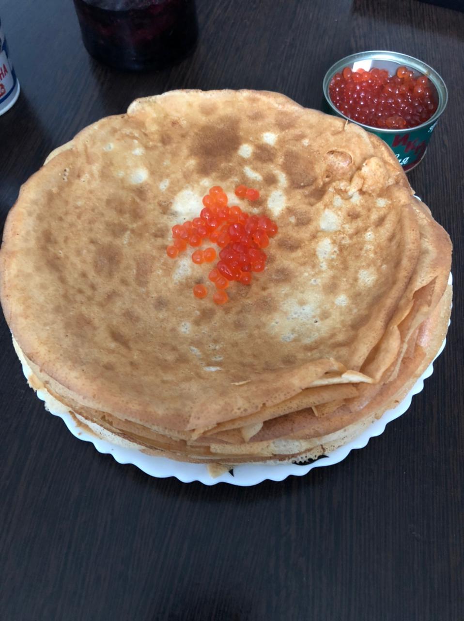 Тонкие блинчики