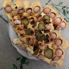 Хот-дог пицца 🍕