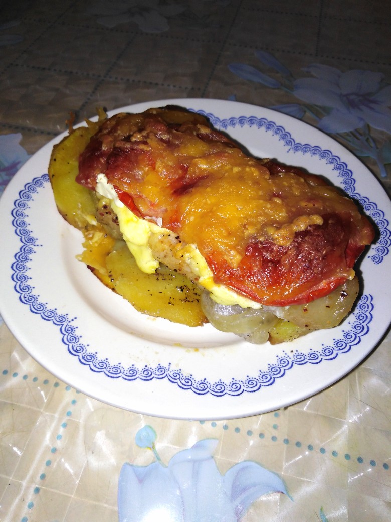 Мясо по-французски с помидорами - рецепт с фото на партнер1.рф
