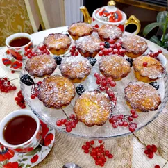 Творожные кексы без муки