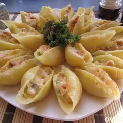 Жюльен в больших ракушках (конкильони)