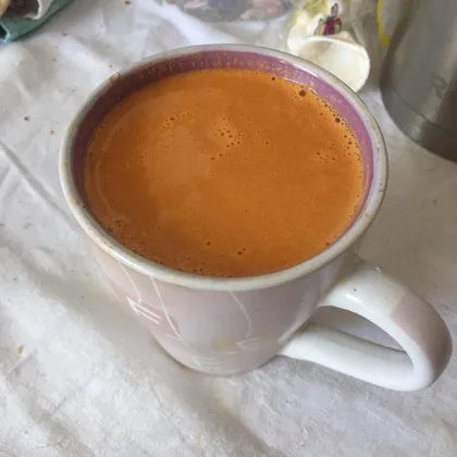 Креветочный биск в чашке
