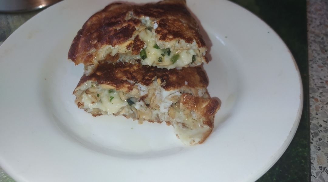 Овсяноблин с сыром
