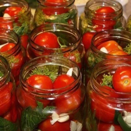 #заготовки соленые помидорки Маруся
