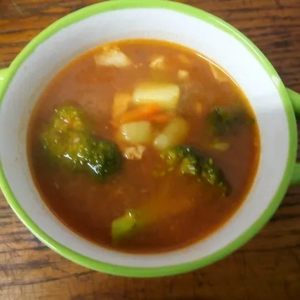 Суп диетический с брокколи