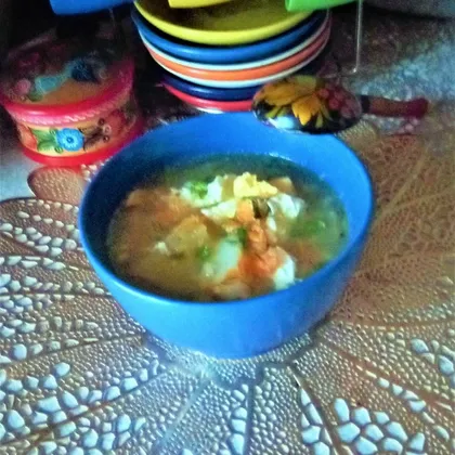 Овощной   суп  без  зажарки