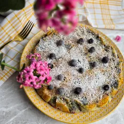 Простой ягодный пирог 