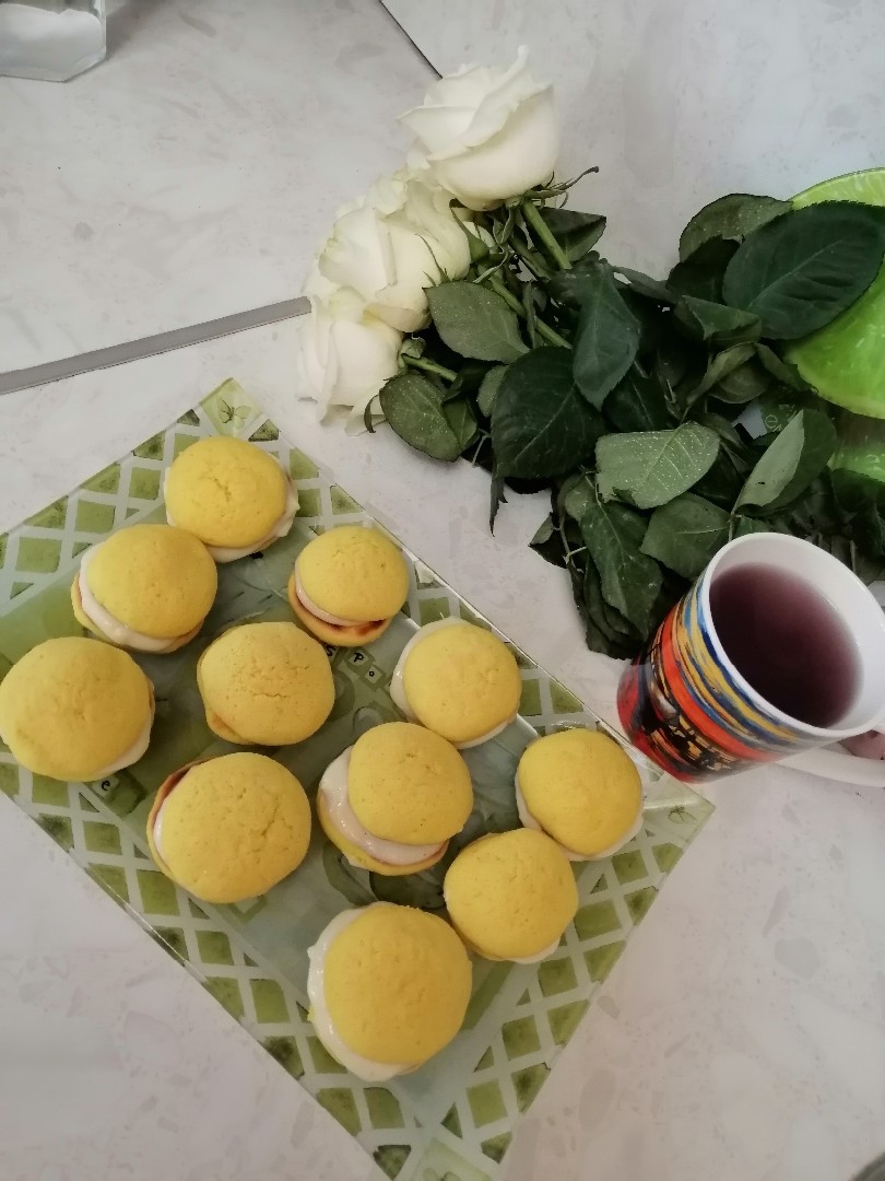 Лимонные пироженки 🍋