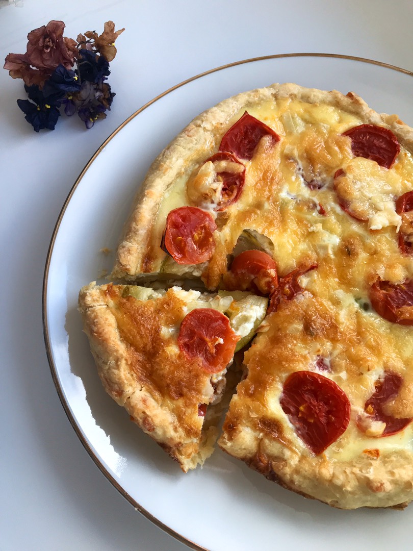 Киш Лорен с кабачком 🥧