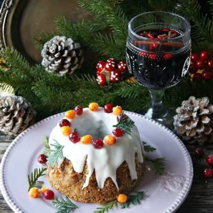 Рождественский пряный кекс