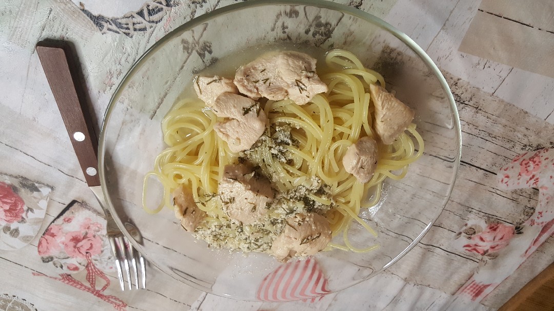 Курица в кефире