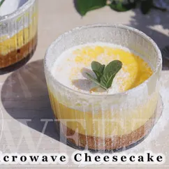 Чизкейк за 3 минуты | 3-Minute Microwave Cheesecake