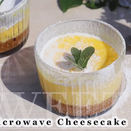 Чизкейк за 3 минуты | 3-Minute Microwave Cheesecake