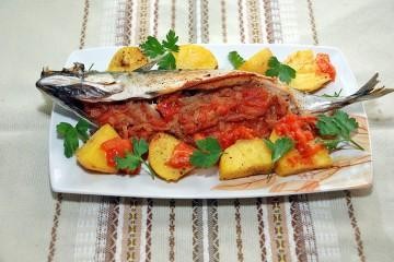 Фаршированная скумбрия