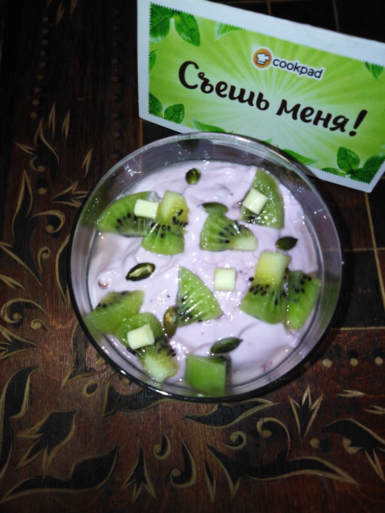 Фруктово-йогуртный десерт