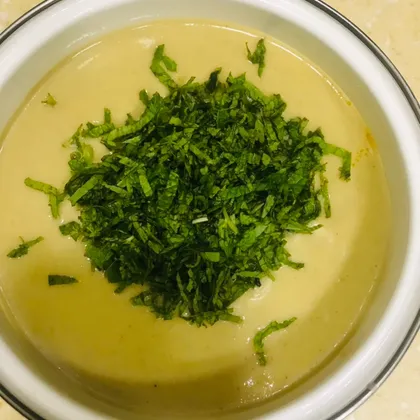 Суп-пюре из кабачков (цукини) с мятой