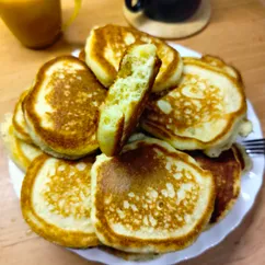 Оладьи на манной крупе