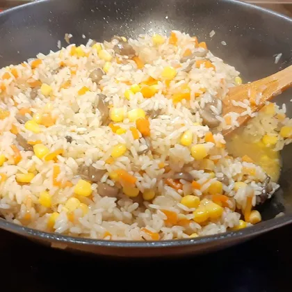 Рис с овощами 'Сытая семья'