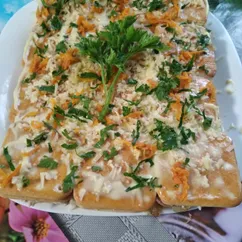 Закусочный тортик.🥪😋