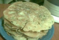 Луковые лепешки постные