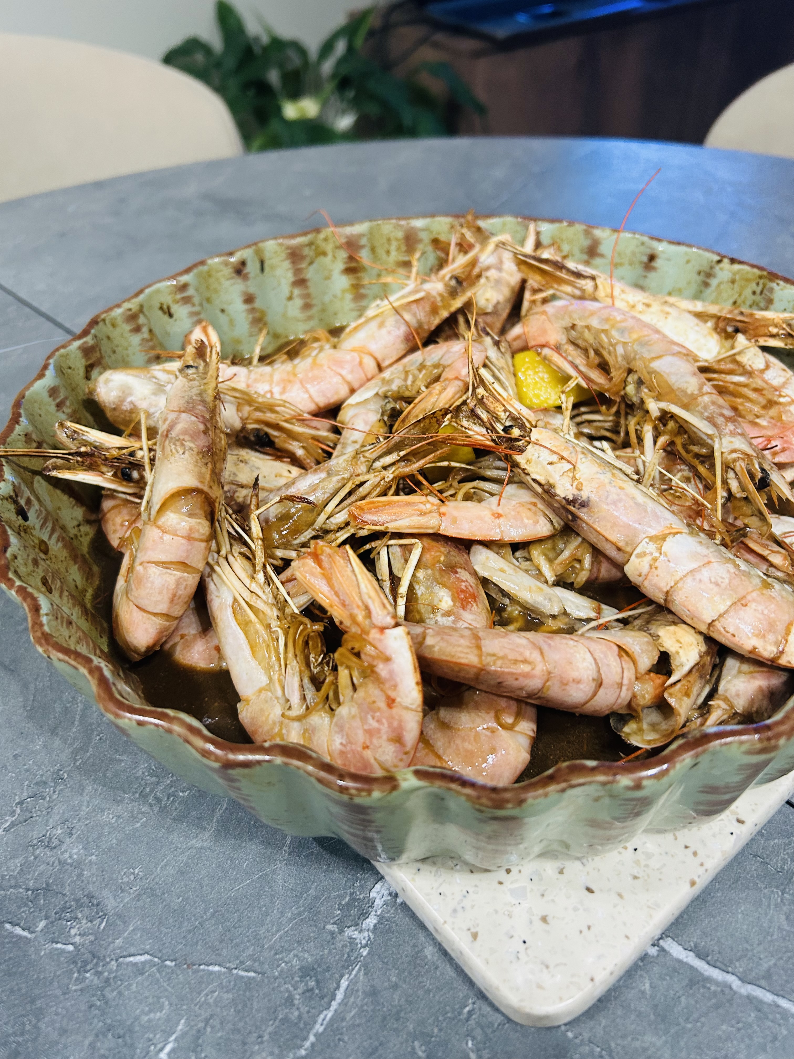 Лангустины гриль