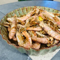 Лангустины гриль