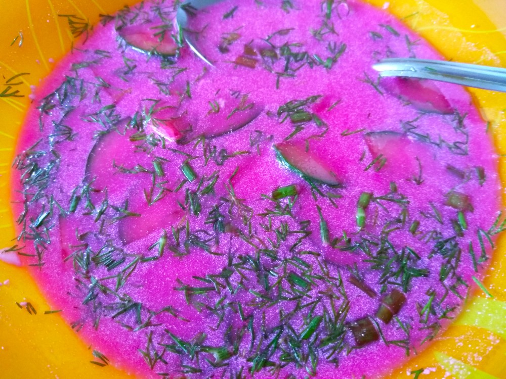 Летний свекольник