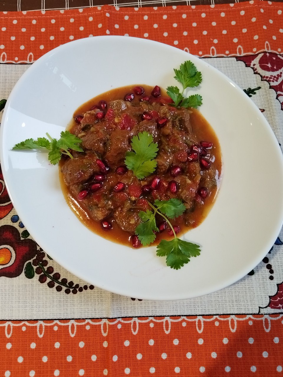 Чашушули из говядины по-грузински